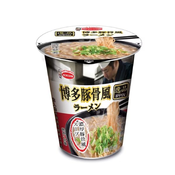 Acecook逸品博多豚骨風味杯麵(73g)