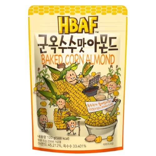 HBAF 杏仁果與烤玉米120g