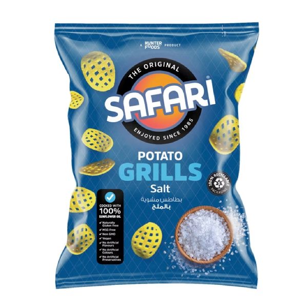SAFARI 格子洋芋片(海鹽味)60g