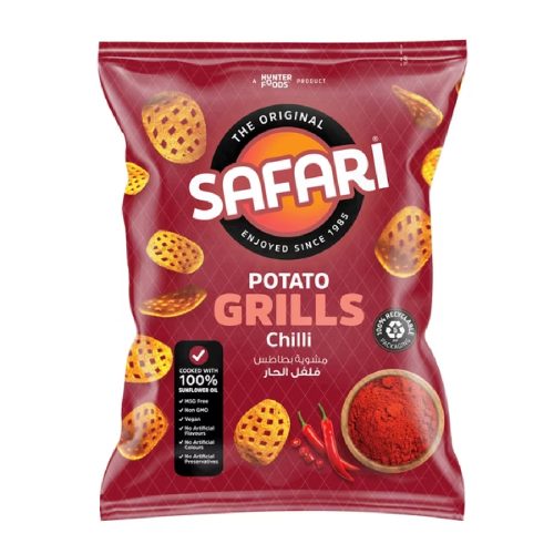 SAFARI 格子洋芋片(辣味)60g