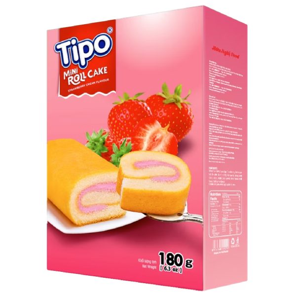 TIPO瑞士捲(草莓口味)