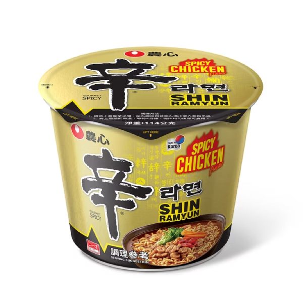 農心 辛拉麵(香辣雞肉味)大碗麵114g
