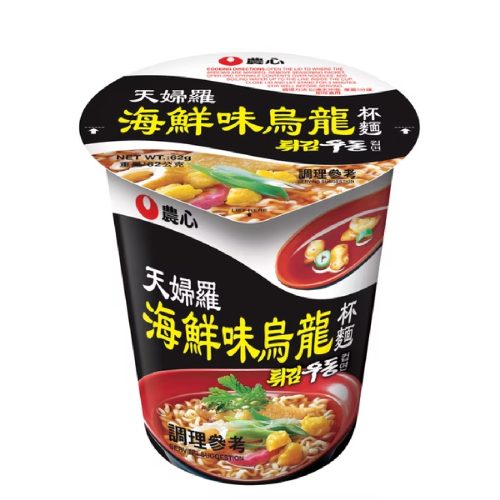 農心天婦羅海鮮烏龍杯麵