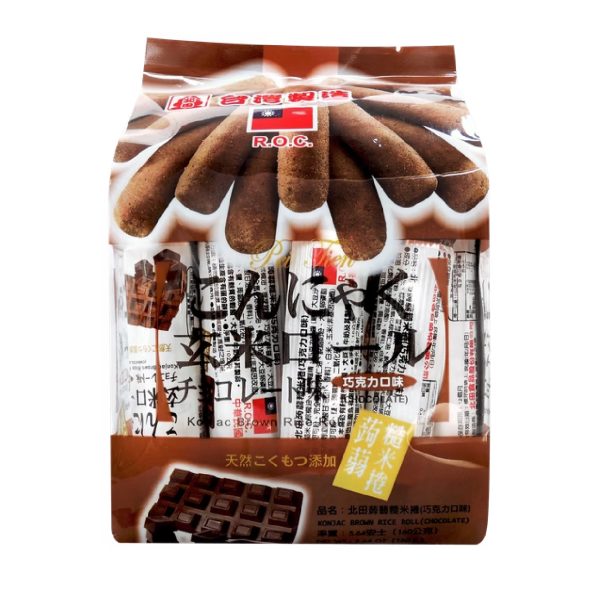 北田蒟蒻糙米捲-巧克力