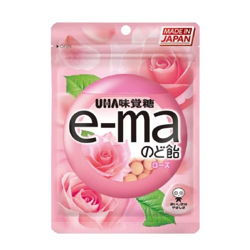 味覺糖 e-ma糖(玫瑰味)50g