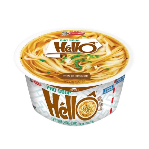 ACECOOK HÉLLÔ 牛肉味河粉(湯)72g